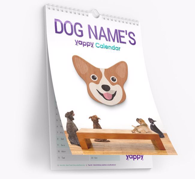 Personalised {dogsName}'s 2025 Calendar